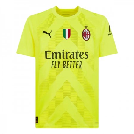 AC Milan Matchtröjor Målvakt Hemma Fotbollströja 2022-2023 AC Milan Matchtröjor Målvakt Hemma Fotbollströja 2022-2023